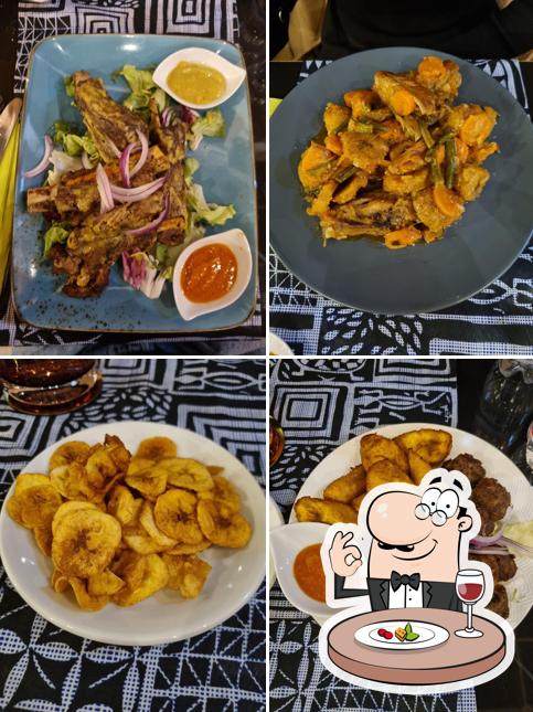 Cibo al Ristorante Malaika