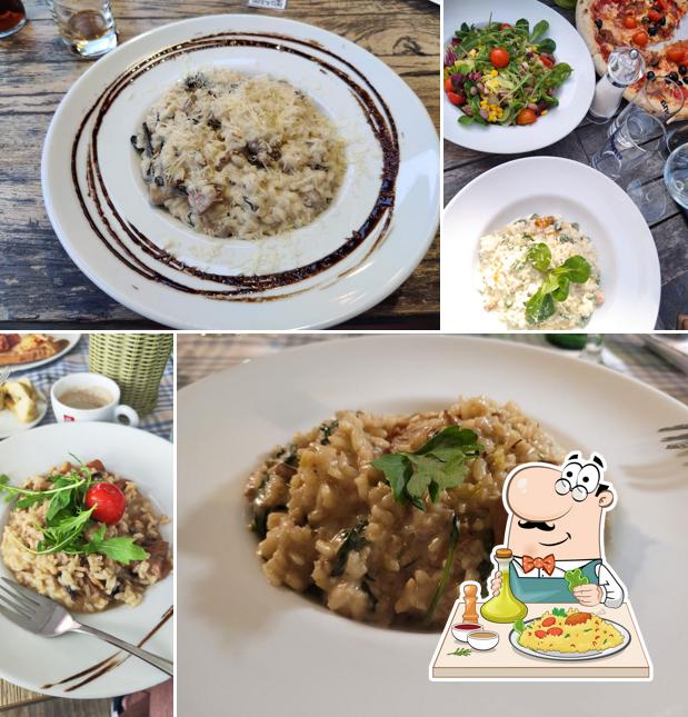Risotto al Spaghetti and pizzeria Koper