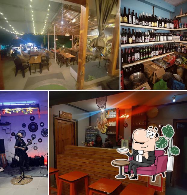 Check out how Art Café Manali looks inside