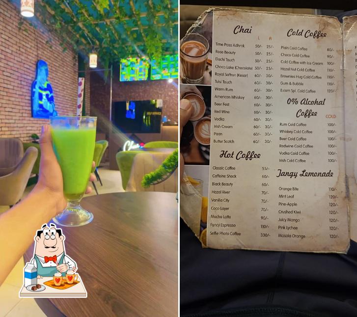 Enjoy a beverage at b.com chai wala