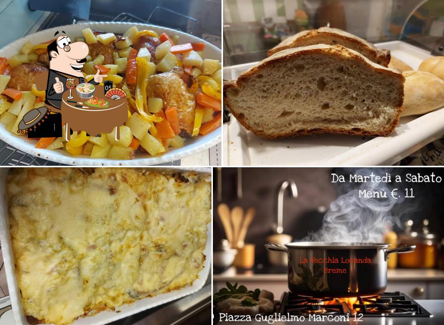 Platti al La Vecchia Locanda