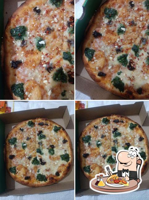 At Olio - The Wood Fired Pizzeria, you can order pizza