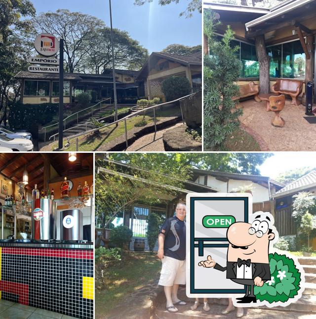 Desfrute da vista da área externa do Restaurante Fassbier Cozinha Alemã