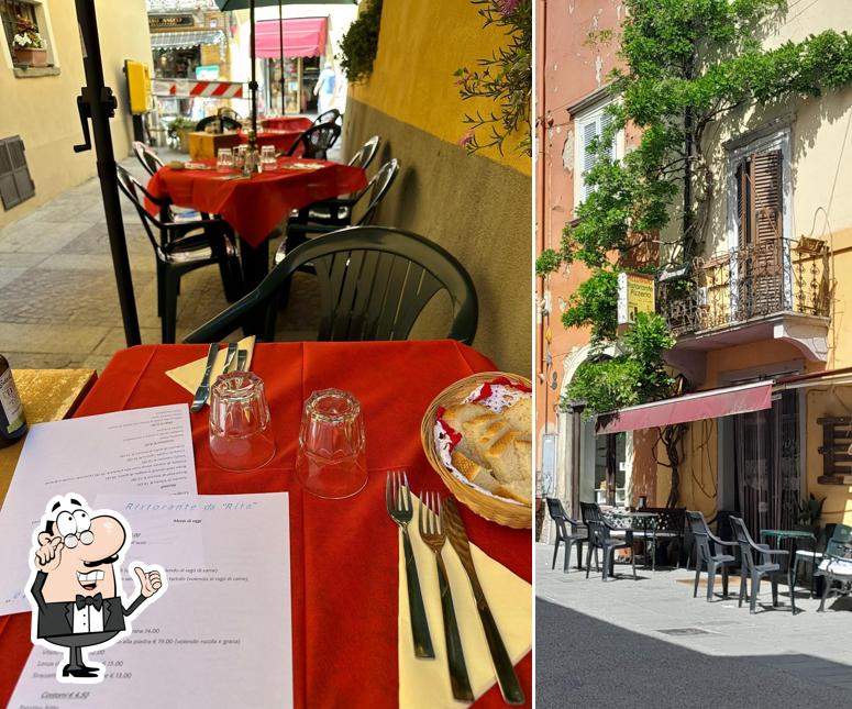 Gli interni di Alloggio Ristorante Pizzeria di Figoni Rita