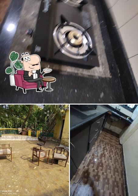 The picture of Cafe comida’s interior and food