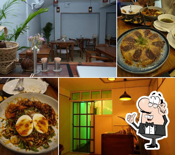 The interior of Tkyak Restaurant
