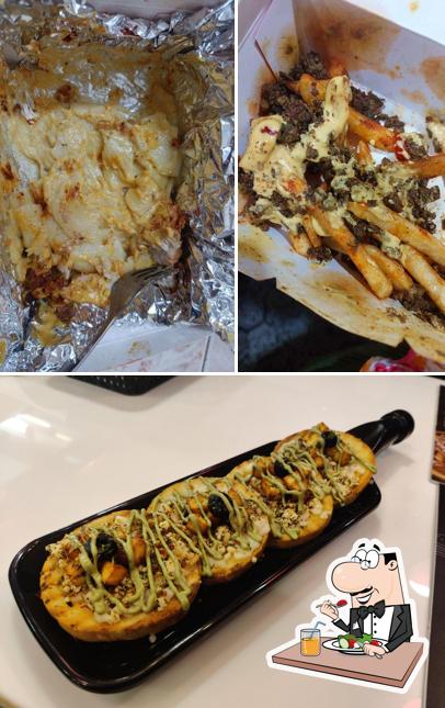 Food at TikTalk Cafe