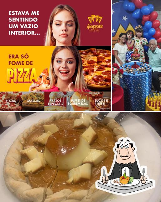 Platos en Abençoados Pizza & Grill