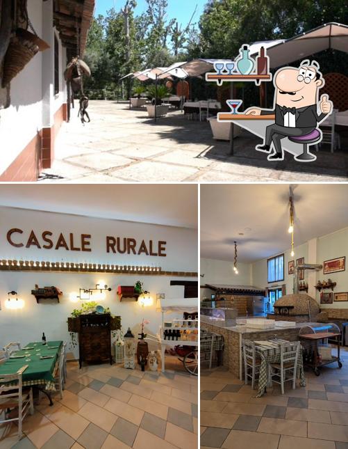 Dai un’occhiata alla immagine che mostra la interni e esterno di Casale Rurale