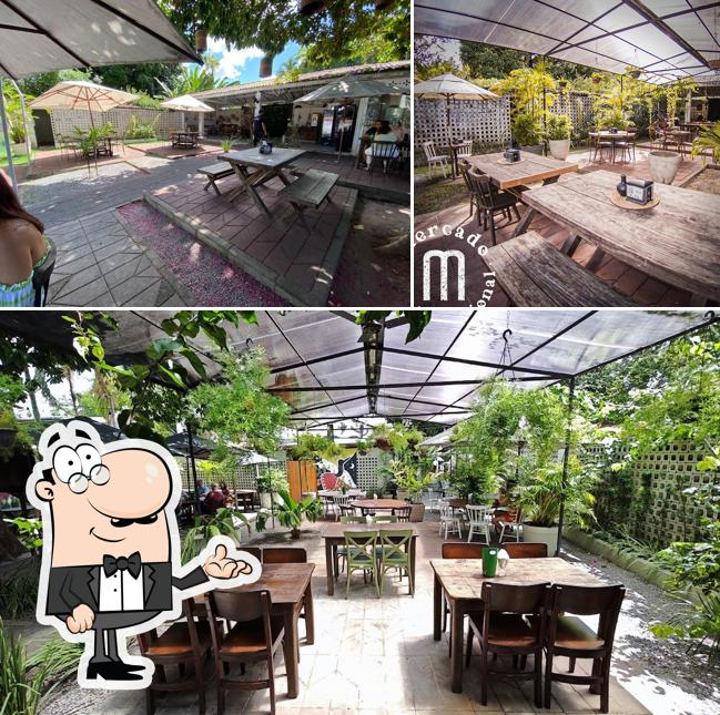 Veja imagens do interior do Mercado Restaurante