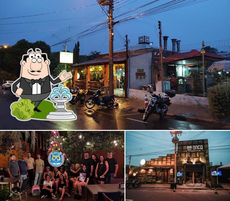 A foto da exterior e interior a BB Onça Burguer's - Hamburgueria
