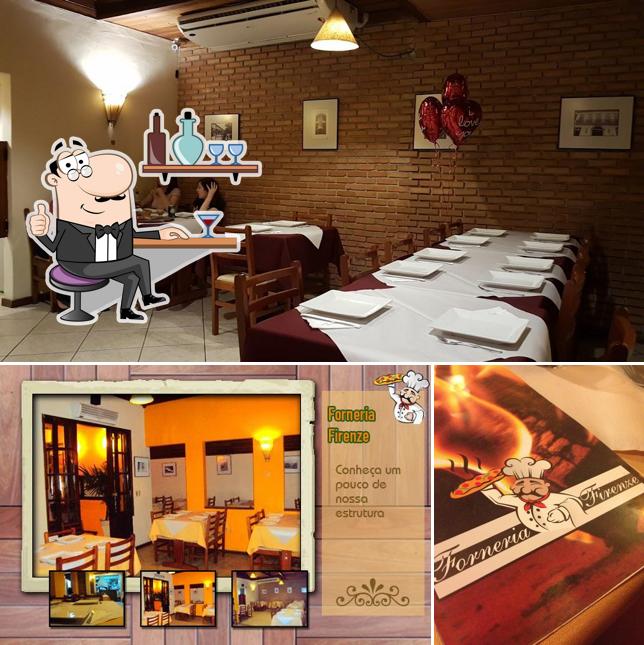 Veja imagens do interior do Forneria Firenze