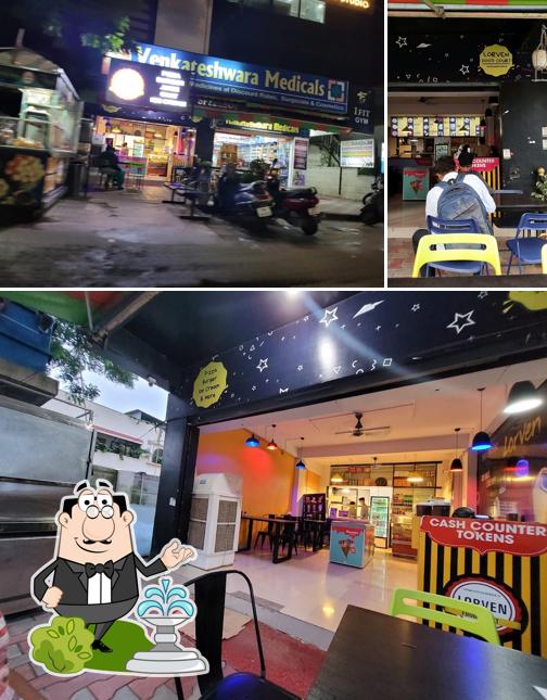 The exterior of Lorven Food Court