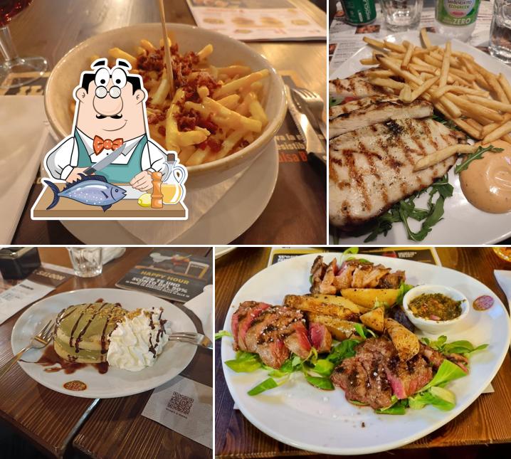 Salmone grigliato al Old Wild West Fiumicino