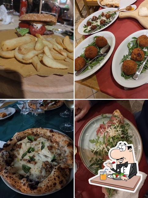 Platti al Pizzeria Da re mi