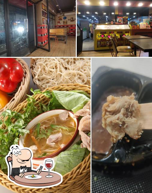 The restaurant's food and interior
