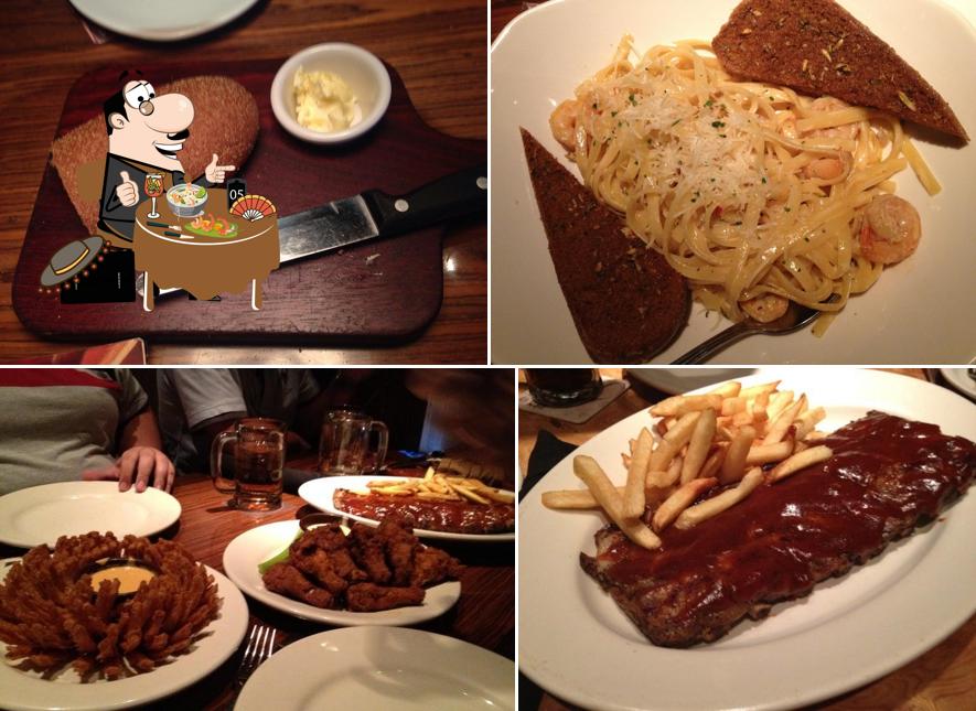 Comida em Outback