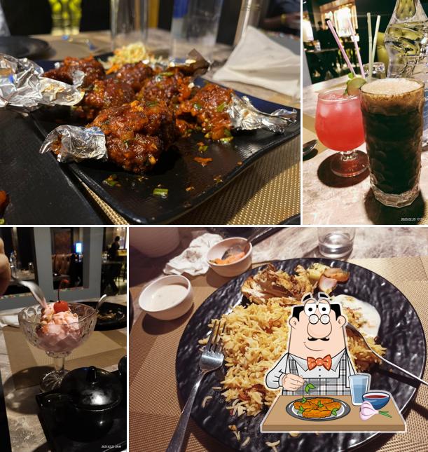 Chicken wings at Aurum Boutique Lounge