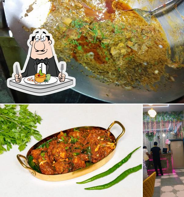 The restaurant's food and interior