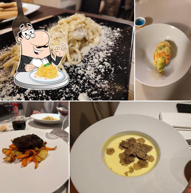 Spaghetti alla carbonara al Osteria Il Barrique