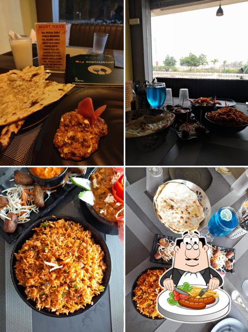 Food at RAJ Restaurant