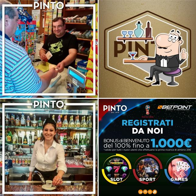 Siediti a un tavolo di Bar Tabacchi Pinto di Nivone Stefania
