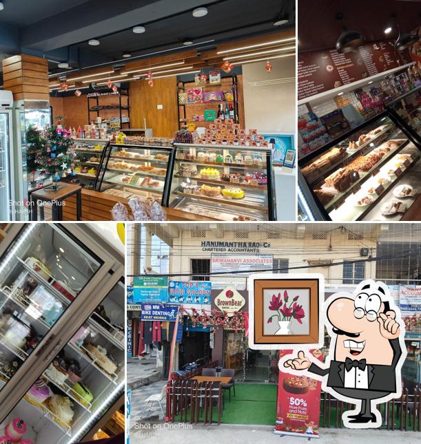 The interior of Brown Bear Bakers - Karmanghat