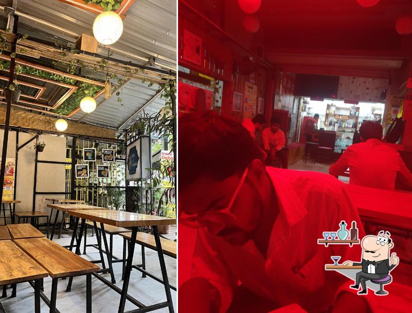 The interior of CCC - Chai Cinema Cafe - Best restaurant in Aurangabad (Sambhajinagar)
