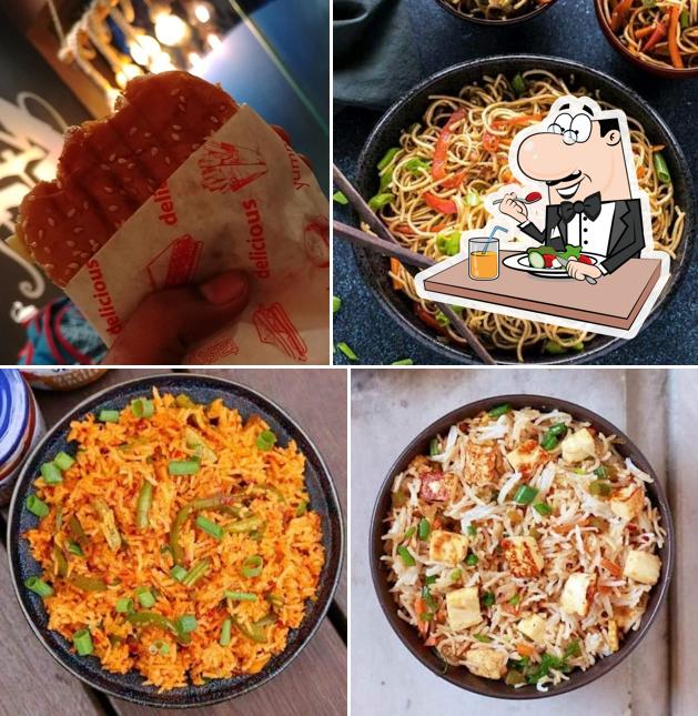 Food at Heavenday Cafe