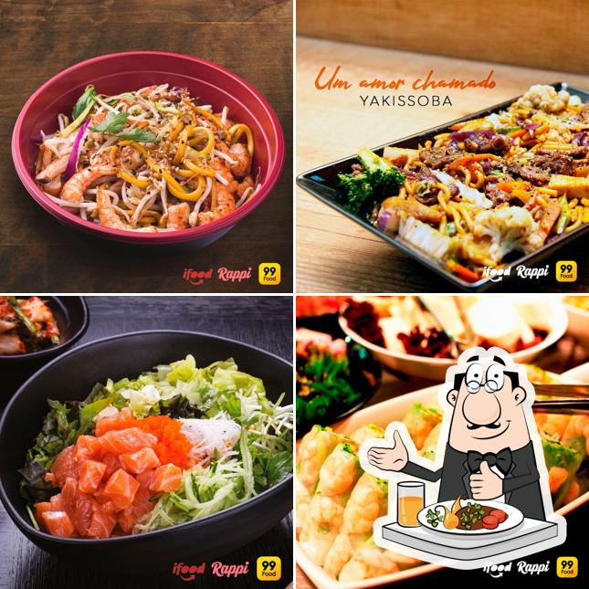 Platos en Yü Cozinha Oriental