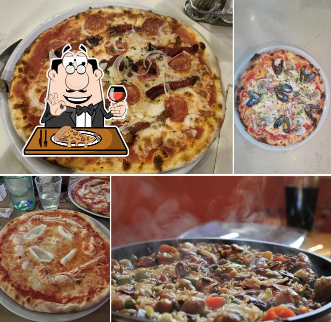 A Ristorante il Flamingo, puoi ordinare una bella pizza