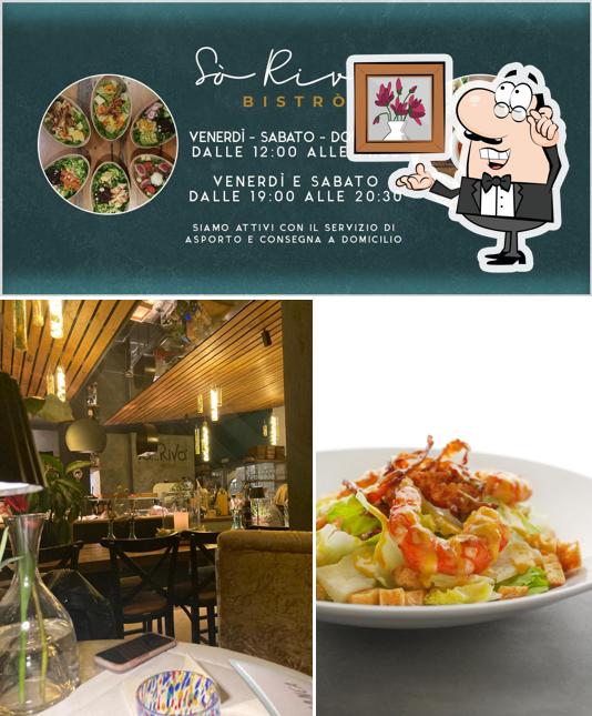 Gli interni di SO' RIVÁ - Ristorantino