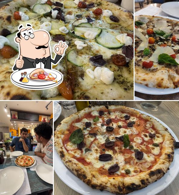 Try out different kinds of pizza