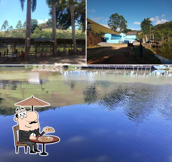 Descubra a área externa do Pesque Pague Do Nenem