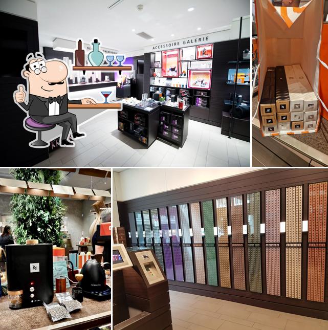 Siediti a un tavolo di Nespresso Boutique