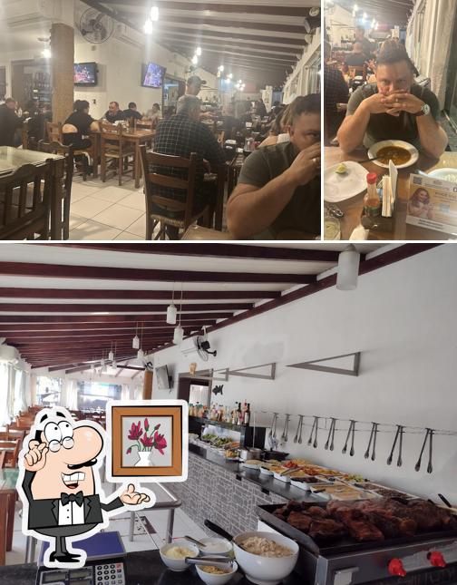 O interior do Casa Das Sopas Itajaí