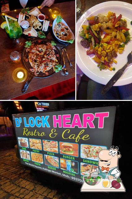 Beet salad at D Lock Heart Restro Cafe