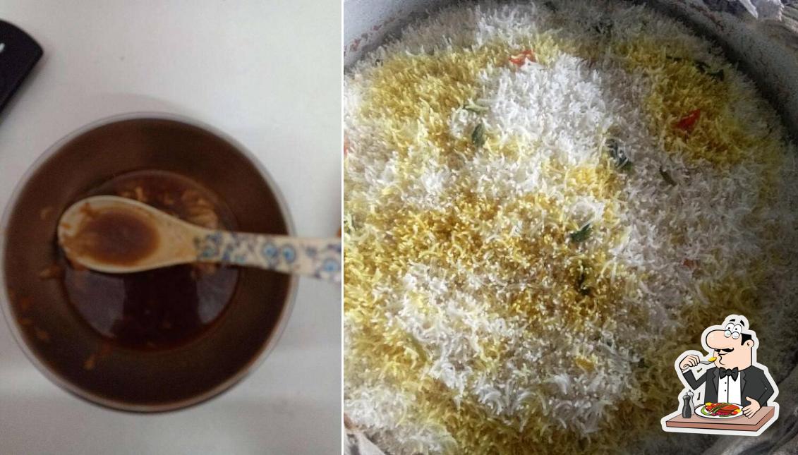 Food at Pahad Bhature