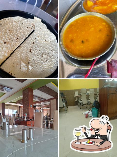 The restaurant's food and interior