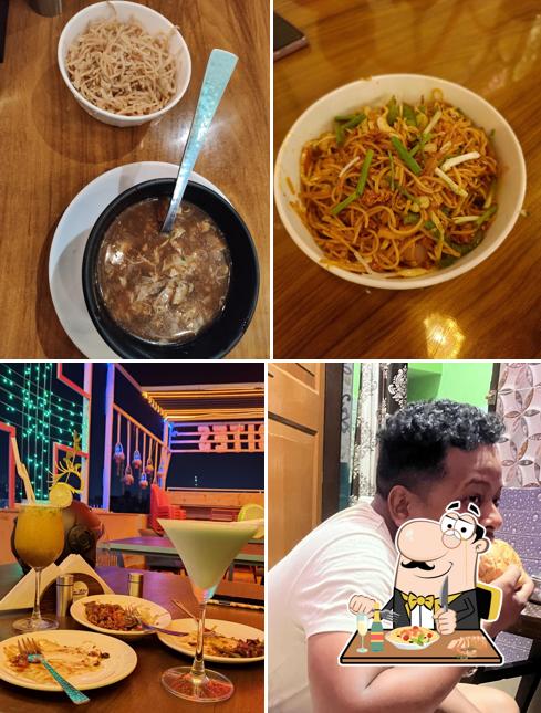 Pad thai at The Doc Bites Cafe Restro & Skylounge