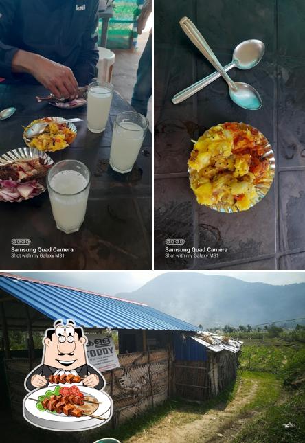 The restaurant's food and exterior