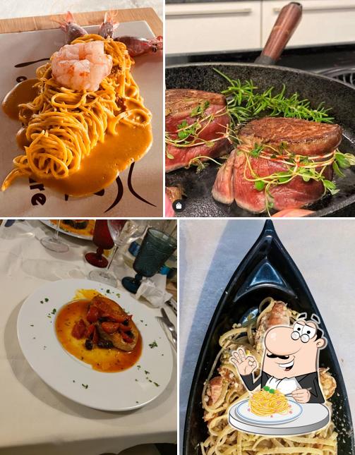 Spaghetti alla carbonara al Bacaro & Zio Pesce steak & fish restaurant