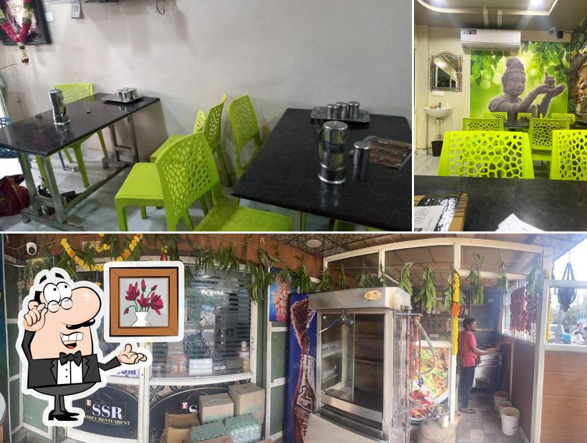 Check out how SSR FAMILY RESTAURANT KAIKALUR looks inside