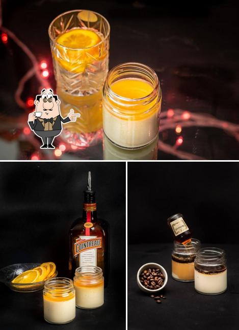 Enjoy a beverage at The Brownie Co