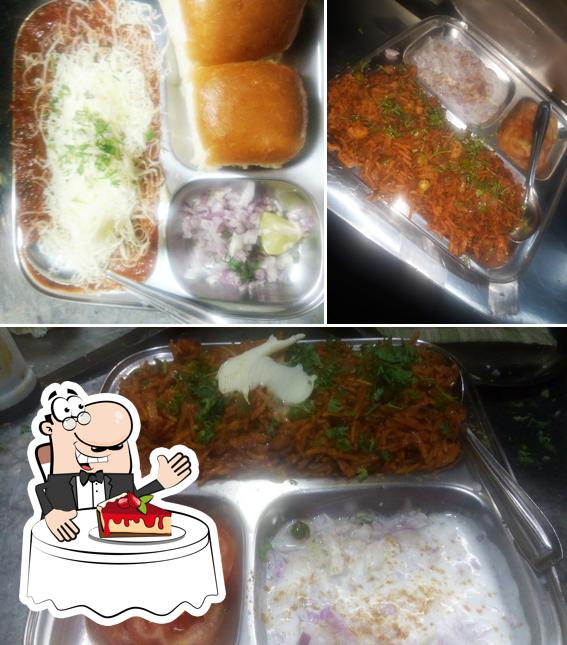 Vikrant Pavbhaji offers a range of desserts