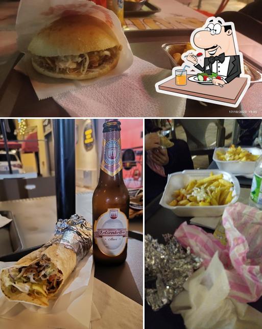 Panino con maiale stirato al EuroMisKebab