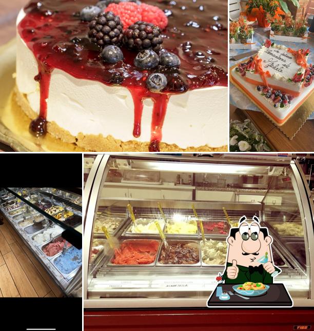 Platti al Gelateria La Golosa