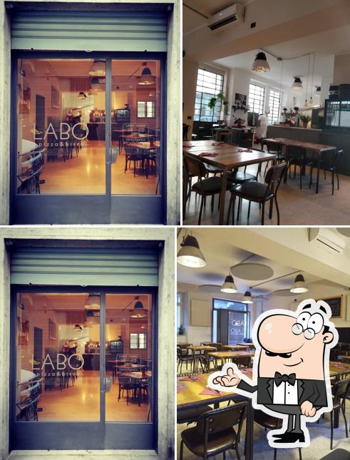 Dai un'occhiata agli interni di Pizzeria Labo
