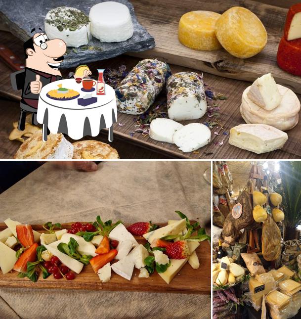 Piatto di formaggi al Pata Negra "La Jamoneria"