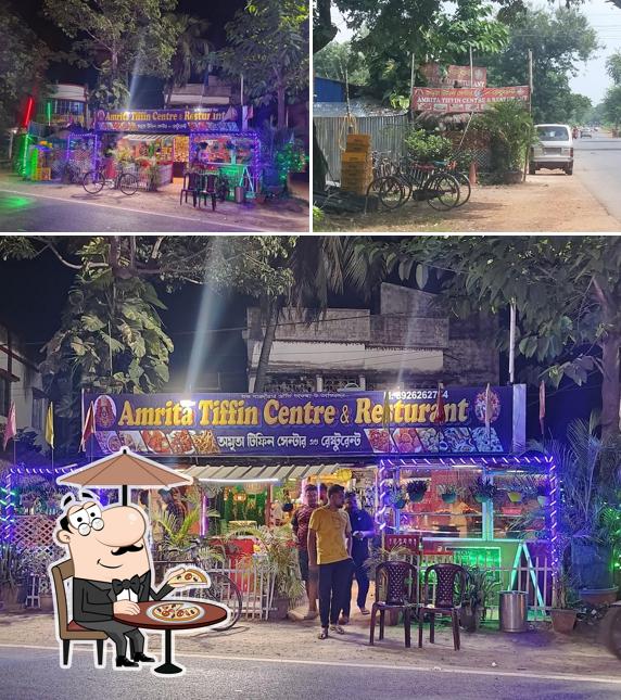 The exterior of AMRITA RESTAURANT